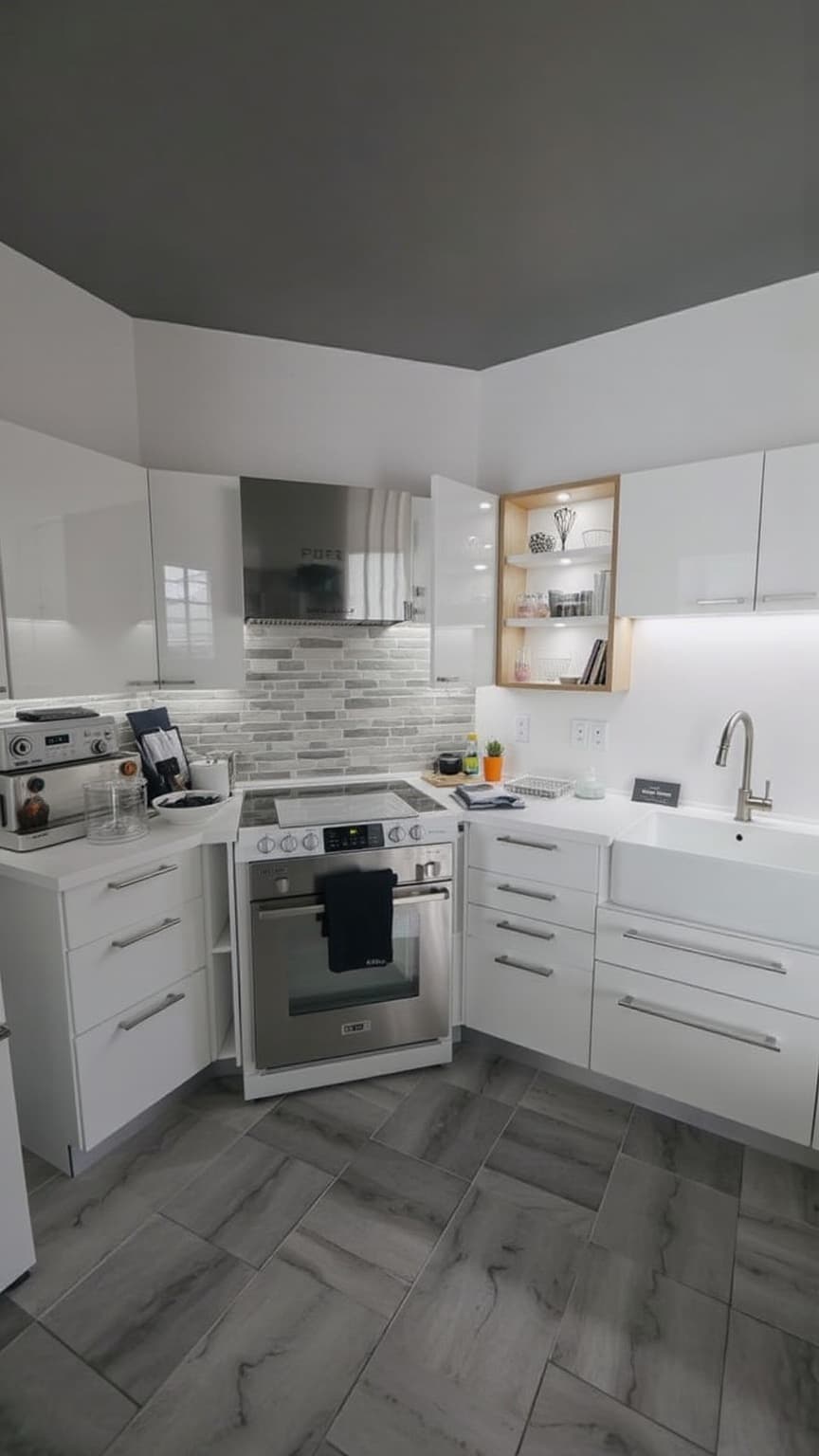 Kitchen AI design example 8
